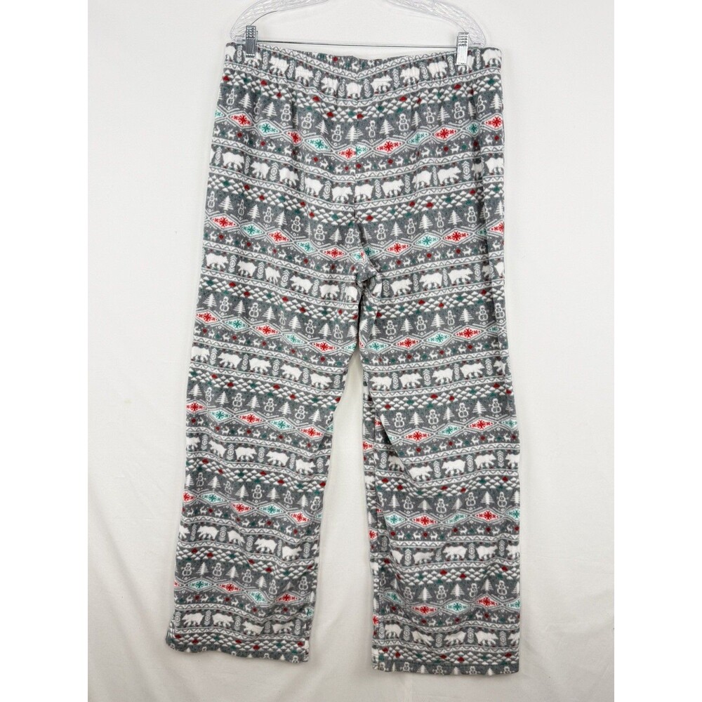 Wondershop Size XL Women’s Gray Christmas Print Pajama Pants - Picture 3 of 16